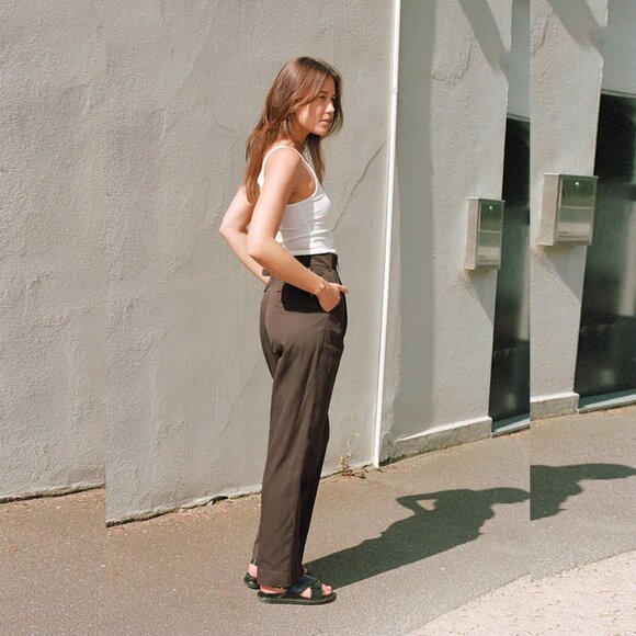 caves collect Kate Cotton Pant size AU 6 XS - Picture 2 of 8